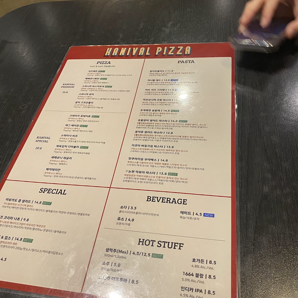 Menu Kanival Pizza-1